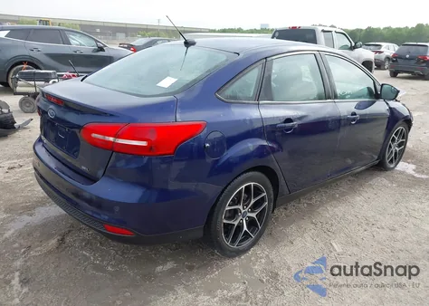 2017 Ford Focus Sel из США, поврежденный, VIN 1FADP3H21HL238590